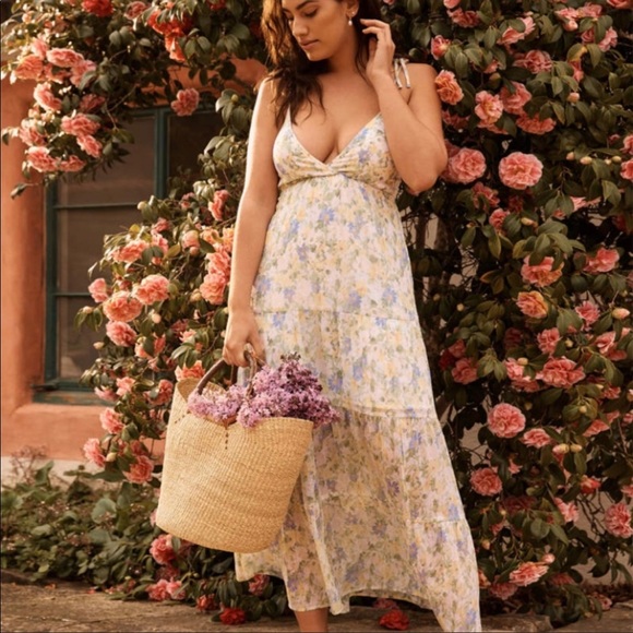 Abercrombie & Fitch Love Struck Maxi Dress - Picture 2 of 8